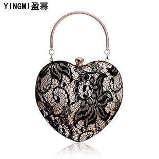 【现货】盈幂跨境新款蕾丝晚宴包女士时尚宴会礼服晚装手拿包