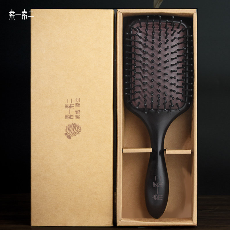 素一素二紫檀高端气垫梳头皮按摩经络梳黑檀蓬松大板女士气囊梳子,家庭/个人清洁工具,梳子/化妆梳/按摩梳,淘宝优惠券,粉丝福利购,淘宝优惠卷