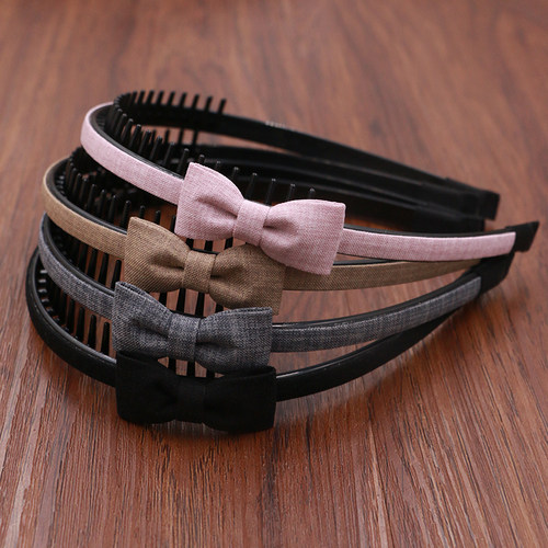 儿童发箍女孩压碎发头饰中大童洗脸发饰学生头箍乐丽丝布艺发卡