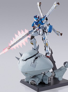 现货正版散货万代 魂限定 METAL BUILD MB 海盗高达X3 地台骷髅