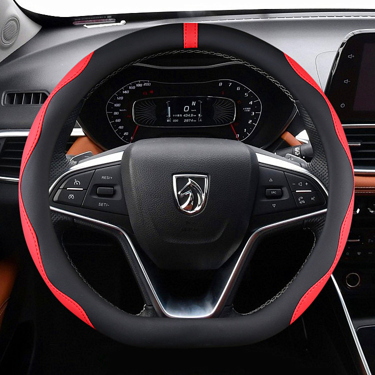 宝骏310W 530 360 新730 宝骏510专用汽车方向盘套平底把套男女款