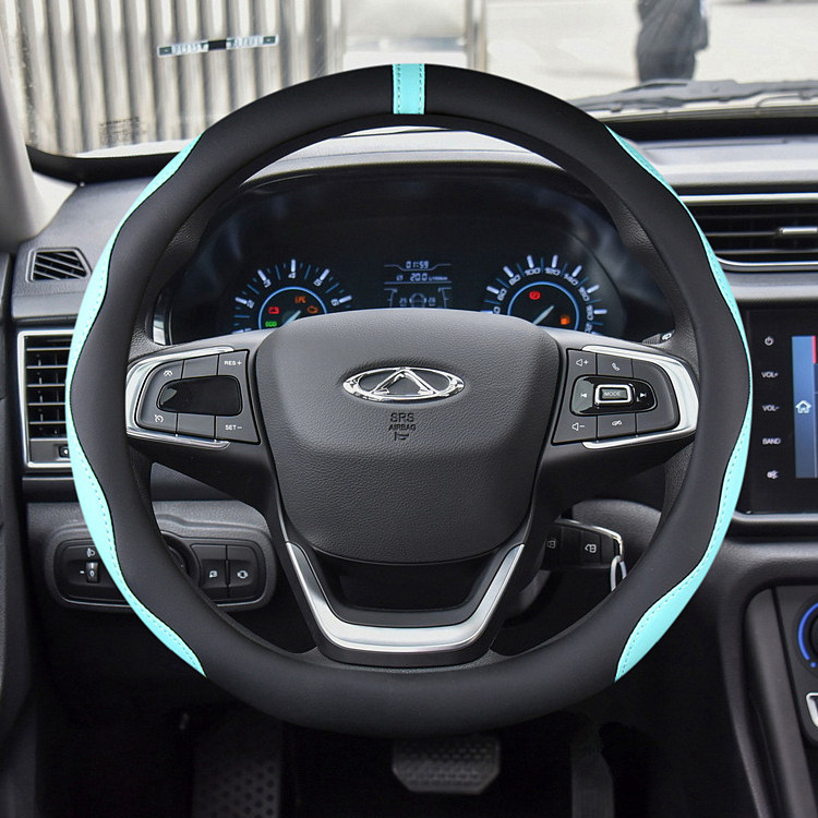 汽车方向盘套四季通用奇瑞QQ6瑞虎3X5X瑞虎78艾瑞泽35艾瑞泽7把套