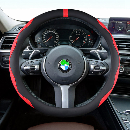 适用宝马方向盘套320新5系3系GT2系1系X1X2X3汽车把套免手缝