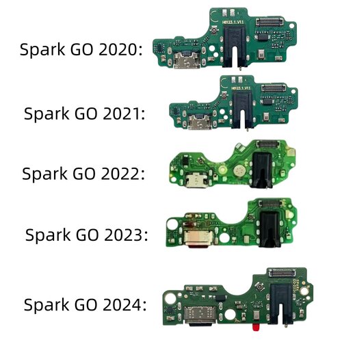 适用于Tecno Spark Go2020/2021/2022/2023/2024原装充电接口尾插