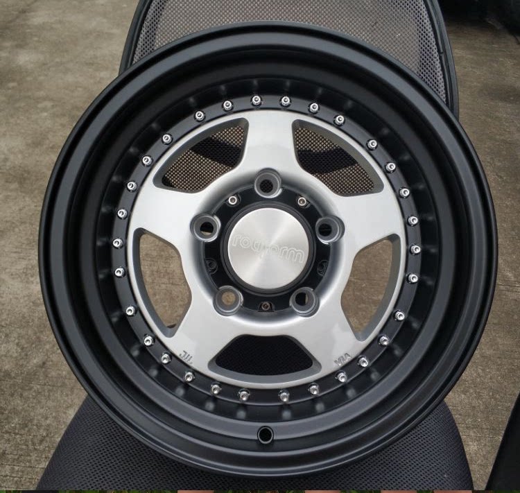 15寸吉姆尼北汽战旗b2033维他奶御格皮卡负值改装轮毂5x139.