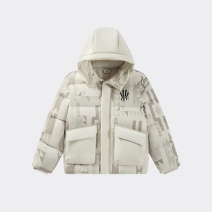 ANTA/安踏冬季新款男大童户外时尚休闲运动羽绒服352541908DEQ