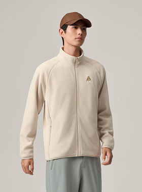 ANTA/安踏冬季户外系列OUTDOORS羊暖绒男子加绒运动外套952546703