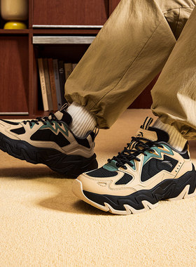 ANTA/安踏秋季新款磐石男子户外时尚休闲运动舒适老爹鞋112548856