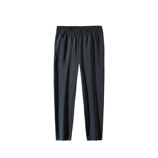 ANTA/安踏秋季新款型动裤轻暖绒防泼水男梭织运动长裤152447505N