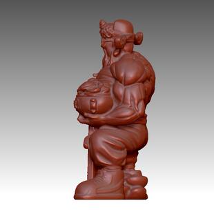 近我者富 三维图 圆雕图 模型 3D STL 精雕 木雕 25053115