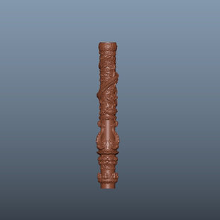 三维图 圆雕图 模型 3D STL 精雕 木雕 雕刻图L龙金箍棒250629