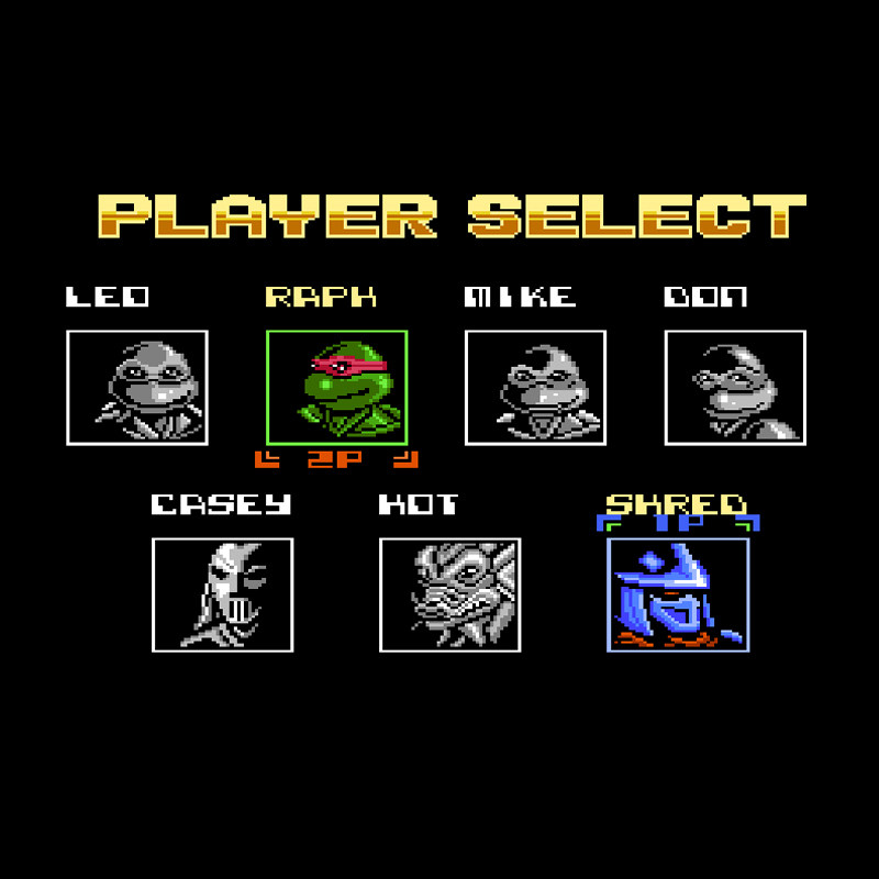 忍者神龟格斗 1 2 3 安卓手机游戏 电脑 苹果 fc怀旧游戏激龟快打