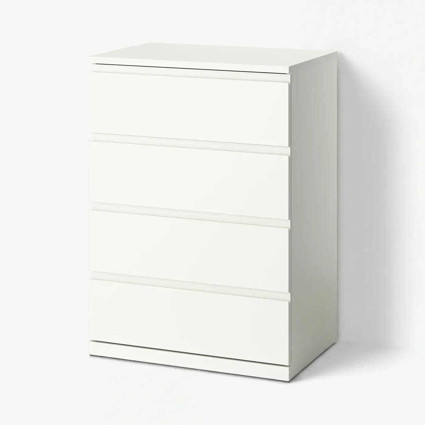 国内宜家代购斯图林塔 四斗抽屉柜，白色，70x50x98 厘米简约
