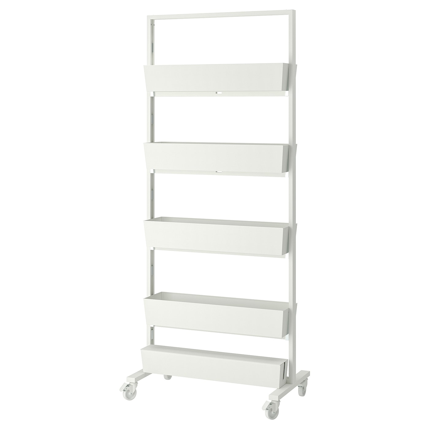 IKEA宜家米特丛 带脚轮框架/盛具/电线盒85x205 厘米整理架收纳架