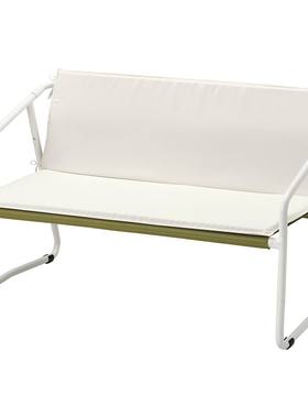 IKEA宜家代购英格马索 双人沙发室内/户外白色 118x69x69 厘米