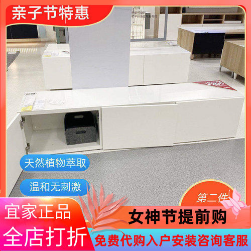 宜家带门小户型客厅储物柜