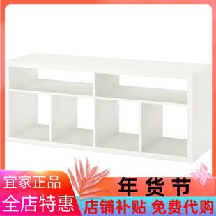 国内宜家代购卡莱克电视柜黑色收纳储物柜电视柜衣服整理柜子现代