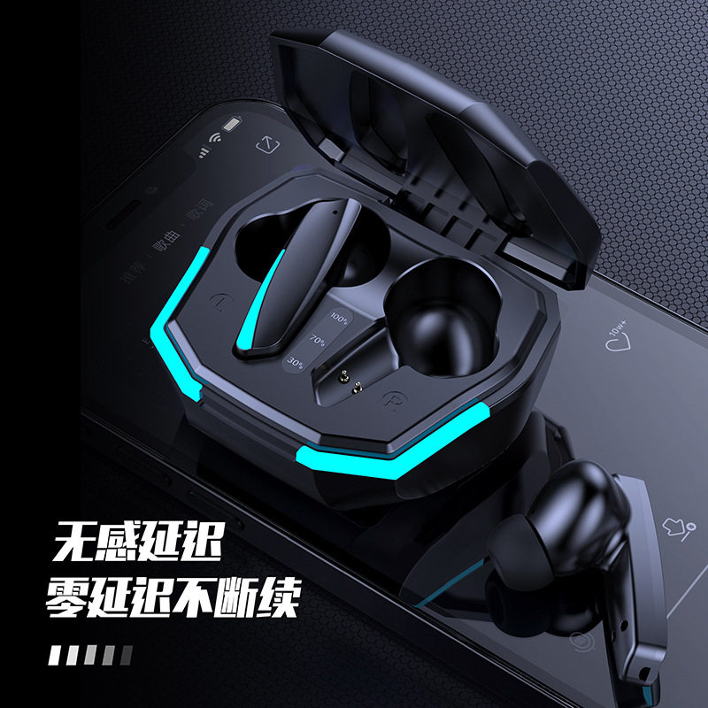 S35蓝牙耳机真无线双耳吃鸡神器王者荣耀电竞游戏低延迟蓝牙耳机
