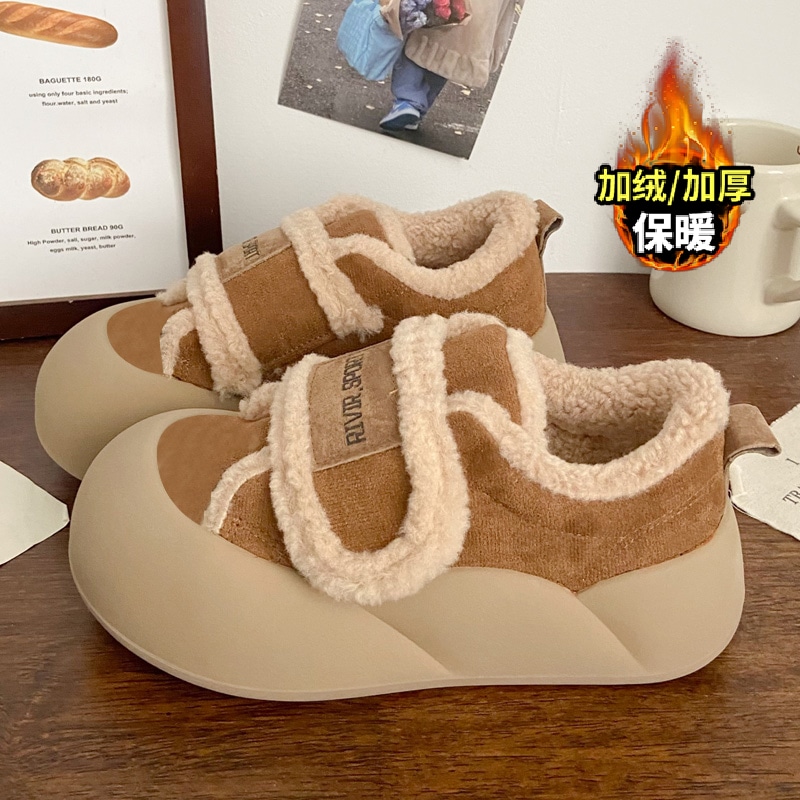 儿童棉鞋女童鞋冬季2025新款女孩软底运动板鞋中大童加绒保暖休闲