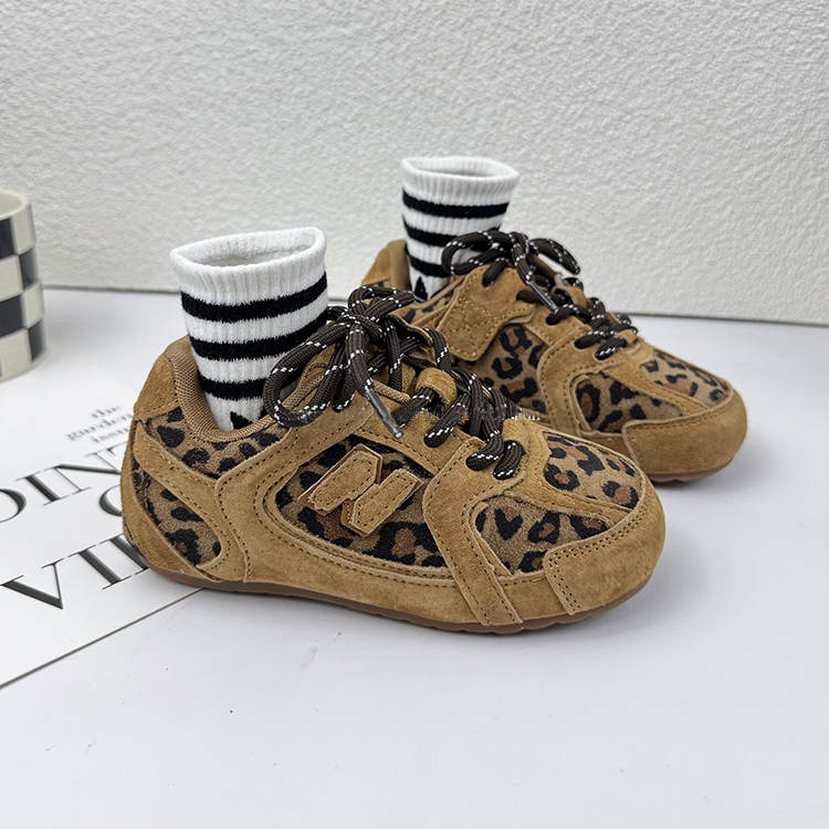 儿童复古百搭德训鞋男童运动鞋