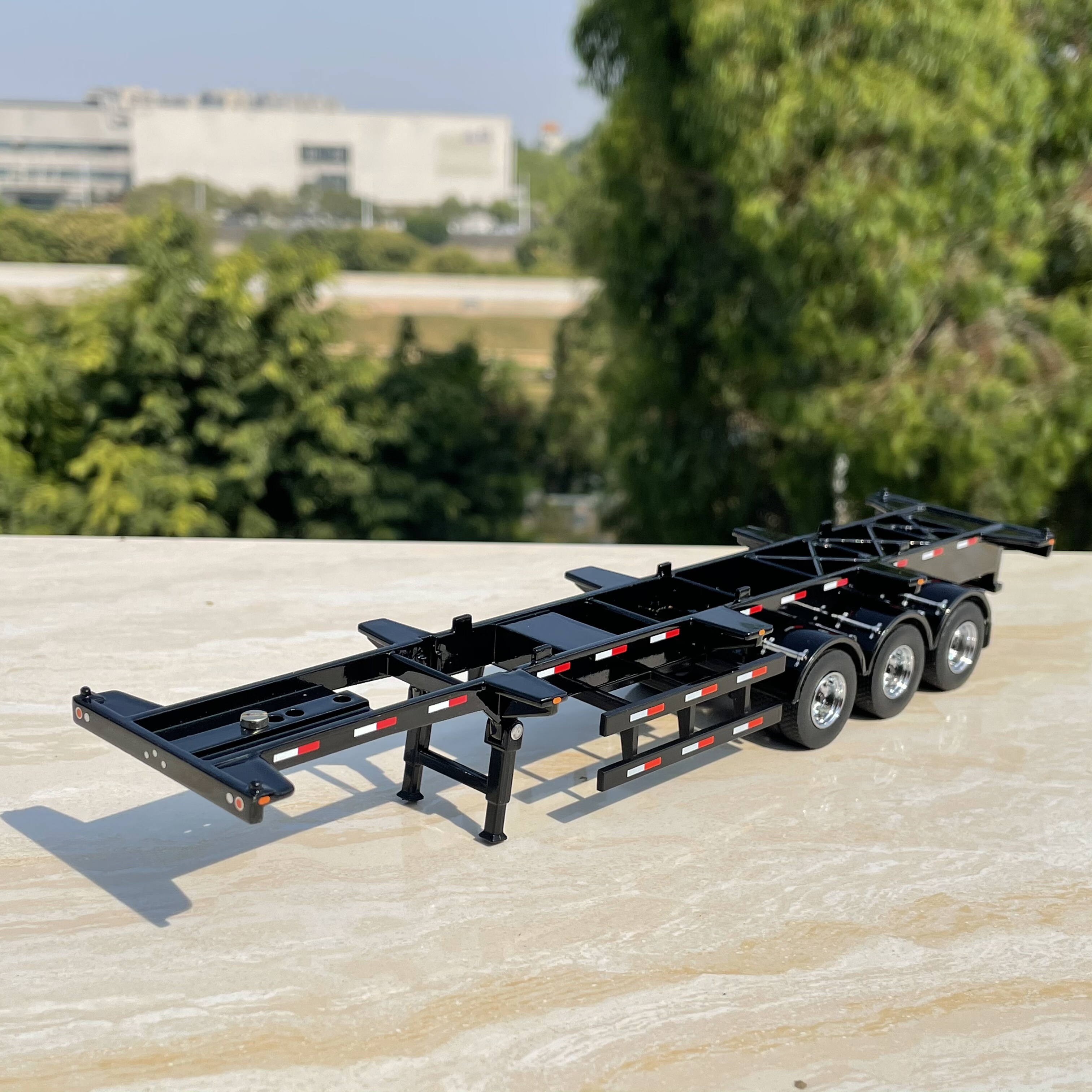 散货1:50半挂车模型拖架改装配件