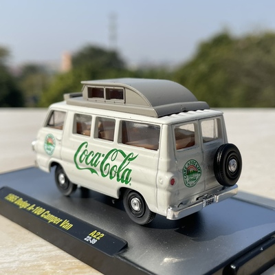 1:64道奇露营车小货车 合金汽车模型