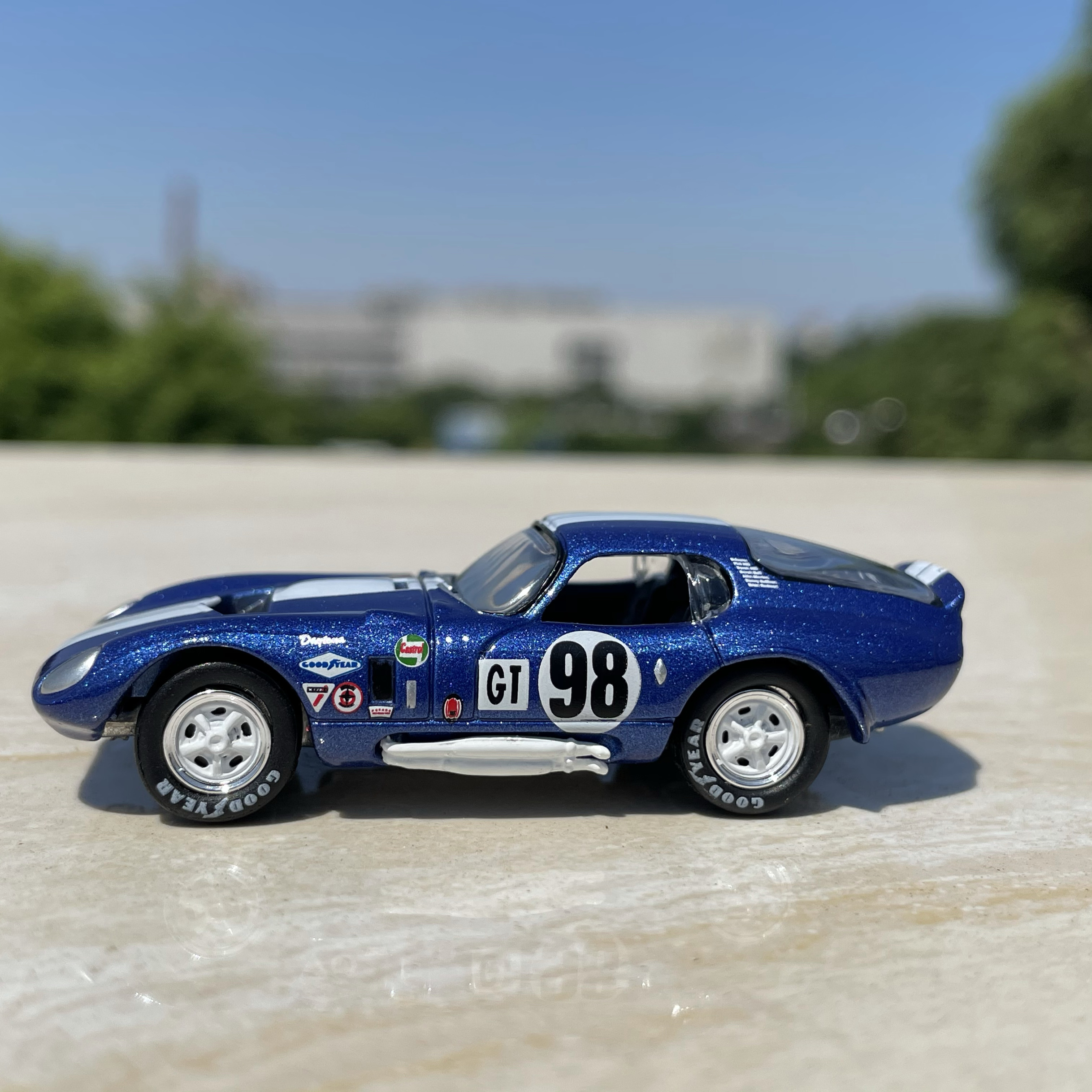 全新散货1:64福特野马谢尔比戴通纳赛车 合金汽车模型