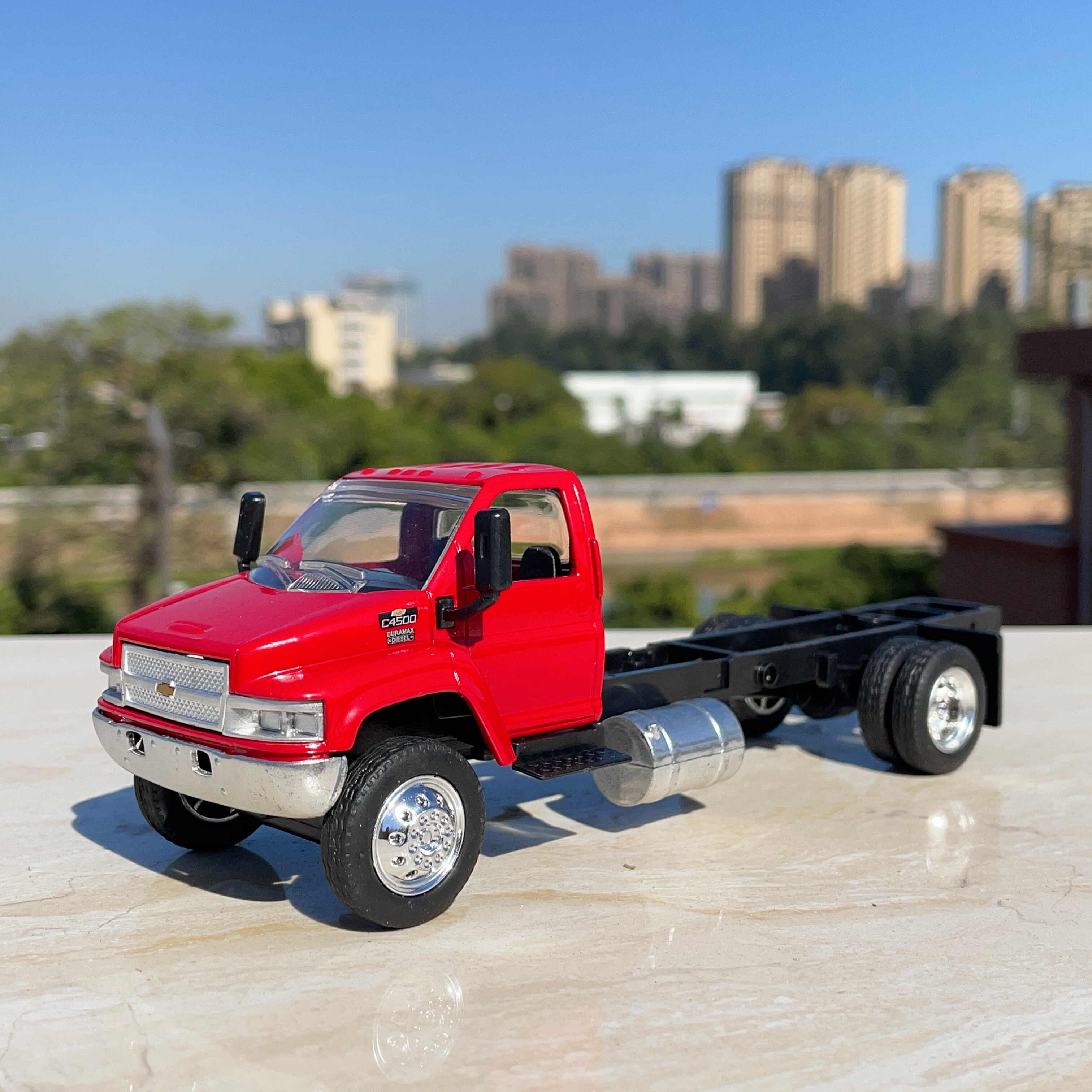 散货1:43雪佛兰卡车模型改装配件