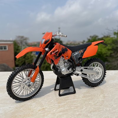 散货1:12仿真摩托车KTM 450EXC越野摩托车模型