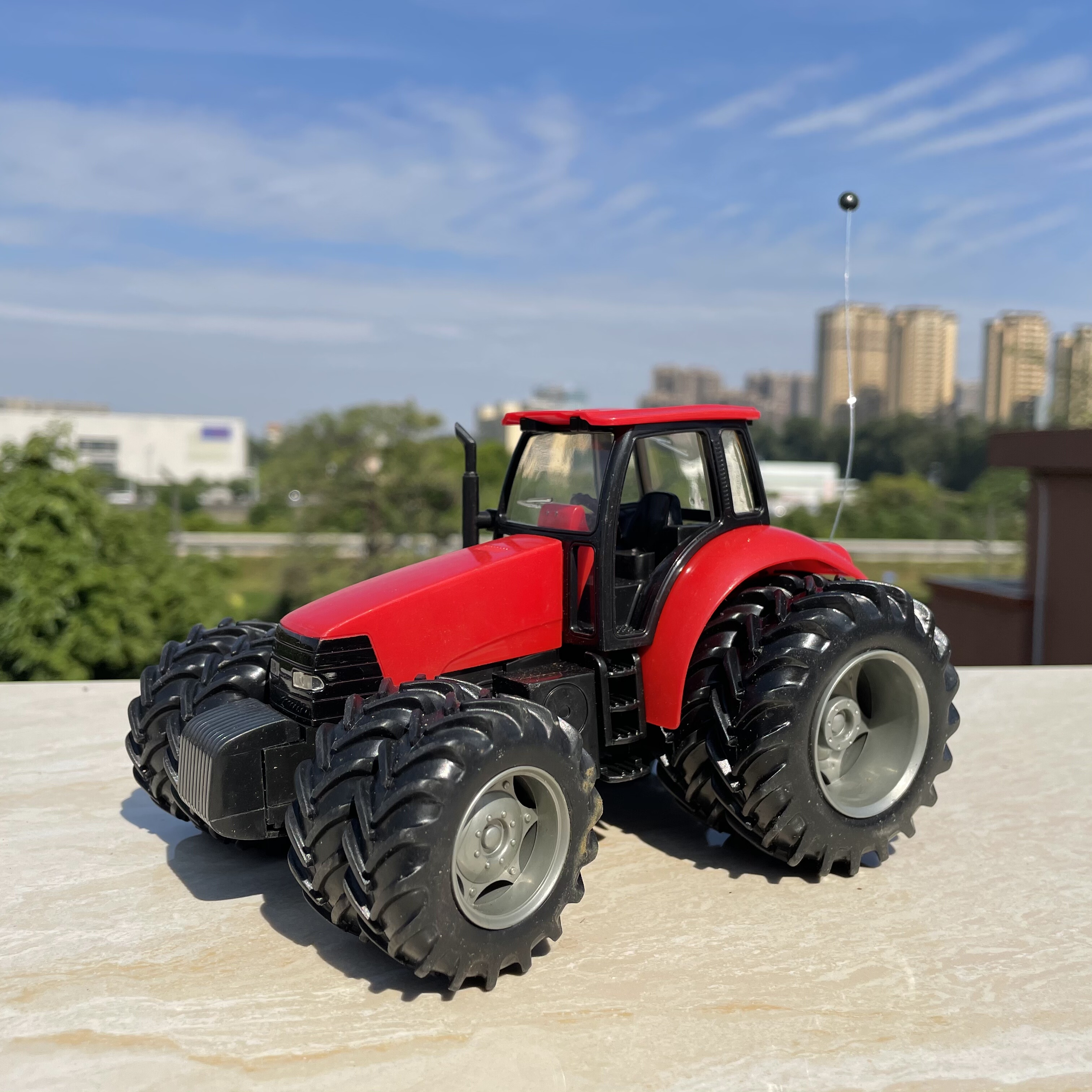 缺电池盖遥控器 散货 拖拉机模型改装配件