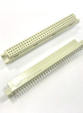 欧式插座 DIN 9001-12641C00A 364 3*32P 64P 母头直孔中间空一排