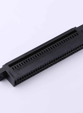 WingTAT 2.54mm压线式总线U型耳60P CE-225F 黑色 EC60P03BK-0002