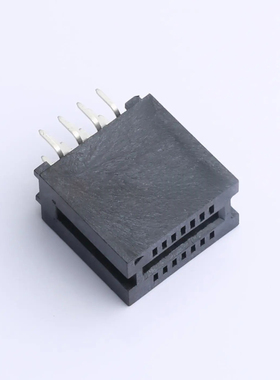 WingTAT 1.27mmPCI总线插座14P直脚金手指插槽无耳 HED14LP03BK