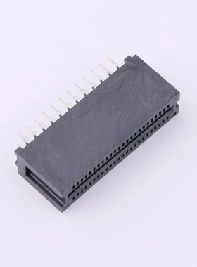 WingTAT 1.27mmPCI总线插座48P直脚金手指插槽无耳 HED48LP03BK