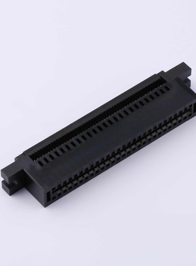 WingTAT 2.54mm压线式总线U型耳50P CE-225F 黑色 EC50P03BK-0002