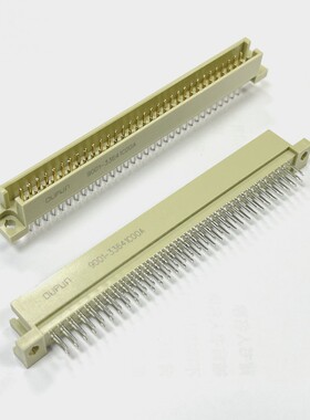欧式插座 DIN 9001-33641C00A 264 2*32P 64P 公头直针 2.54间距