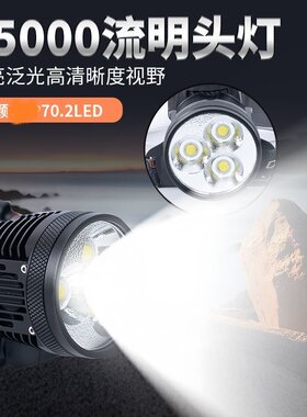 硕丽德M515000流明强光头灯
