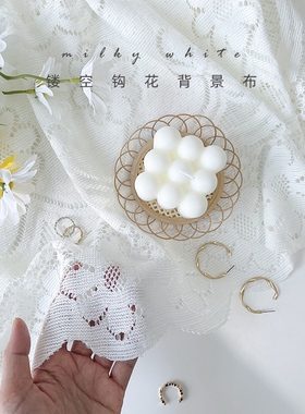 ins白色桌布拍照背景布网红摆拍摄影道具北欧风装饰美食甜品垫巾
