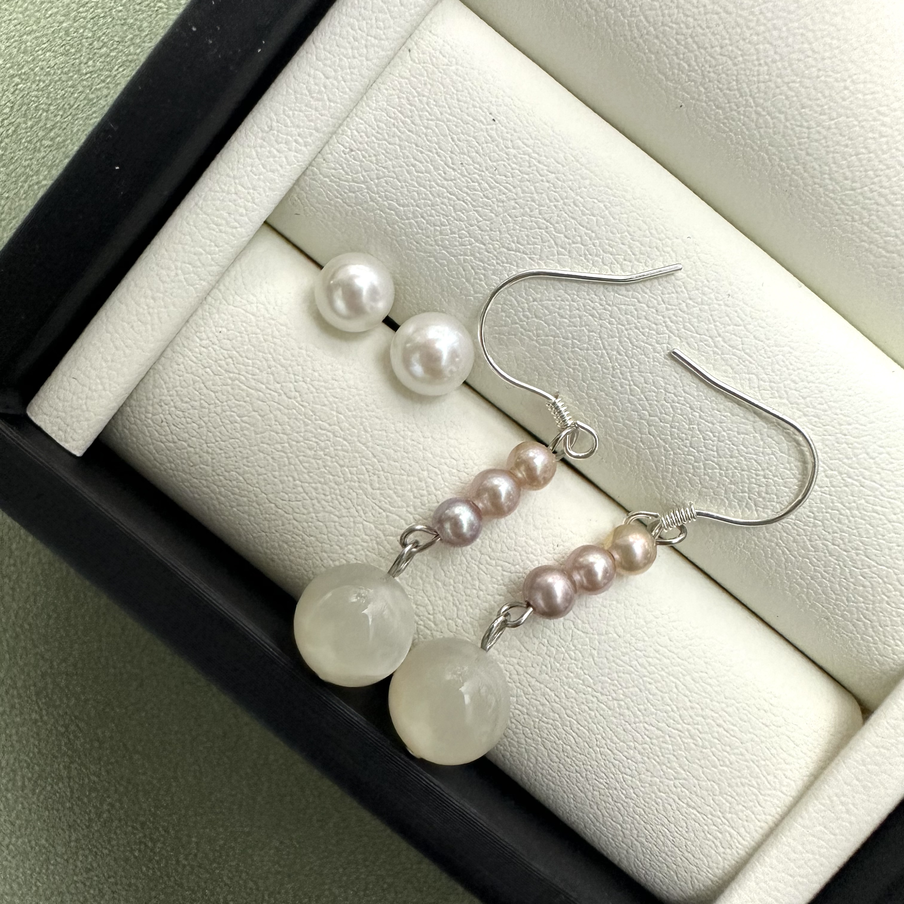 流云府制福利秒杀淡水珍珠耳饰