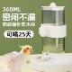 新款 鹦鹉饮水器自动喂水器撞针水壶小鸟专用喝水器鸟笼配件大容量