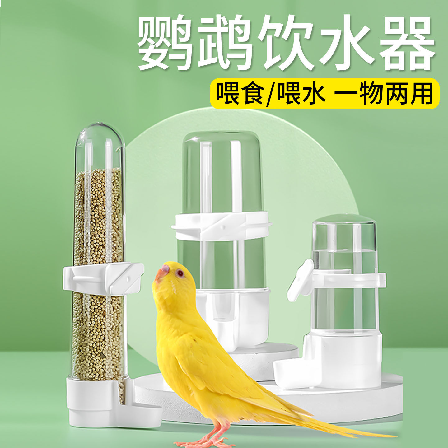 小鸟鹦鹉饮水器喂食器自动喂水器专用水壶喝水器挂式新款鸟笼配件,宠物/宠物食品及用品,鸟禽喂食器/喂水器,淘宝优惠券,粉丝福利购,淘宝优惠卷