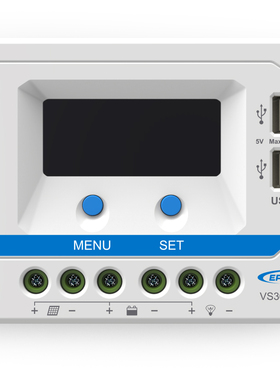 VS3024AU 30A 12V 24V Viewstar太阳能充放电控制器液晶显示USB
