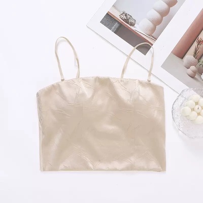 NeedShop1 【定制桑蚕丝吊带】简约短款内搭吊带