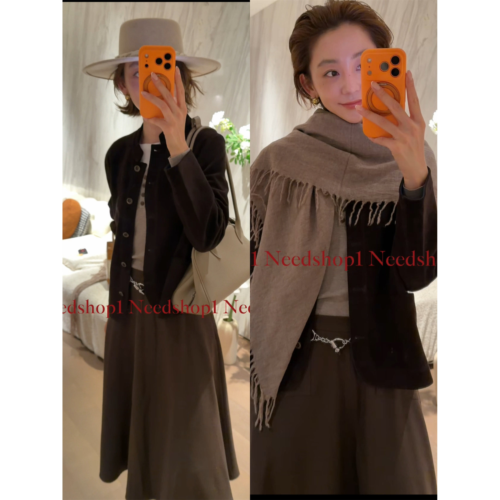 NeedShop1 【软糯细腻】质感轻奢简约皮衣外套