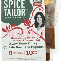 包邮加拿大Spice Fiery Goan果阿辣味咖哩酱汁285ml*2袋西式拌饭
