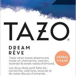 包邮加拿大TAZO Dream不含咖啡因助眠花草茶40gx2盒多种多买便宜