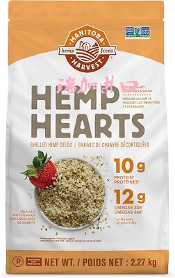 包邮加拿大Manitoba即食去壳火仁高纤高蛋白矿物质2.27kg非转基因