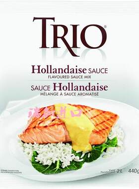 包邮加拿大Trio Hollandaise蛋黄柠檬黄油荷兰酱汁混合粉440g低脂