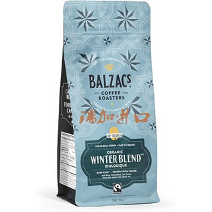 s巴尔扎克冬日混合整豆咖啡340G干果黑巧味 加拿大Balzac 新品 包邮
