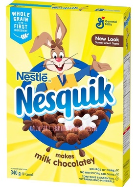 包邮加拿大GENERAL MILLS通用磨坊雀巢牛奶巧克力麦片球340克多种